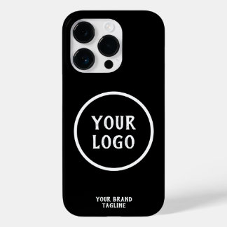 Coque Case-Mate iPhone Logo d'entreprise blanc moderne