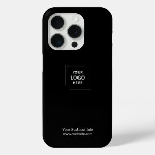 Coque Case-Mate iPhone Logo d'entreprise moderne minimaliste noir