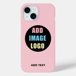 Coque Case-Mate iPhone Logo d'entreprise professionnelle moderne rose