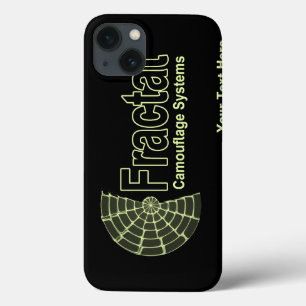 Coques Pour iPhone Logo des systèmes de camouflage fractal