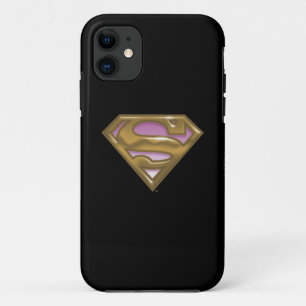 Coque Case-Mate Pour iPhone Logo d'or de Supergirl