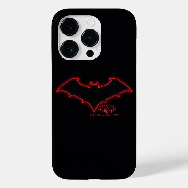 Coques Case-Mate iPhone Logo Gotham Knights Red Hood (Verso)