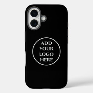 Coque Pour iPhone 16 Logo Ici Professionnel Entreprise Entreprise Entre