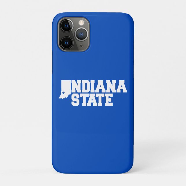 Coques Case-Mate iPhone Logo Indiana State (Dos)