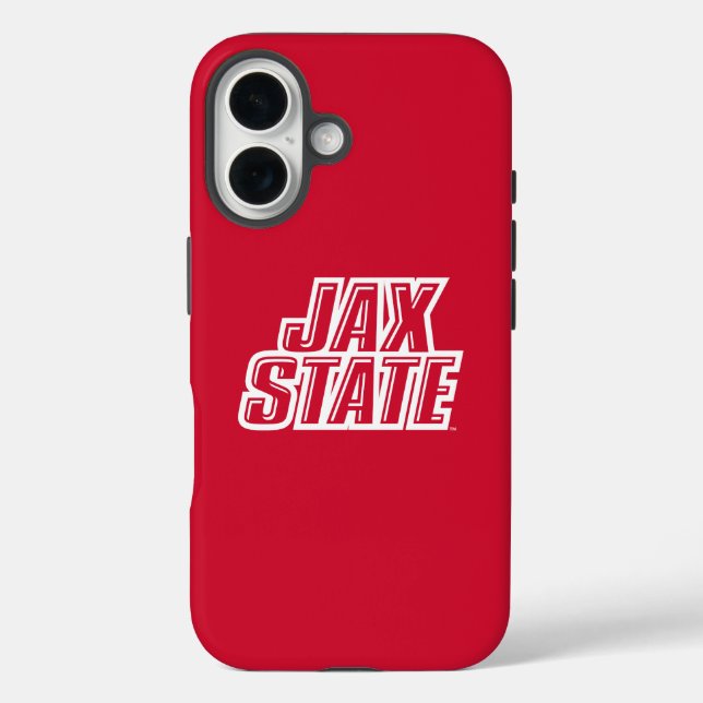 Coques Case-Mate iPhone Logo JAX STATE de Jacksonville State University (Verso)