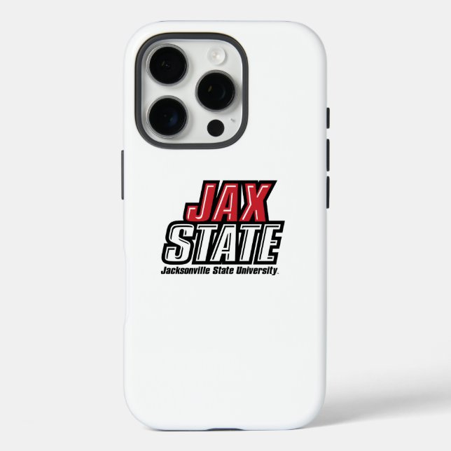 Coques Case-Mate iPhone Logo JAX STATE de Jacksonville State University (Verso)
