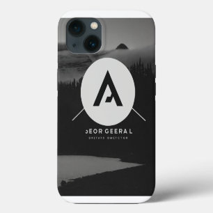Case-Mate iPhone Case Logo minimaliste de l'entrepreneur général - noir