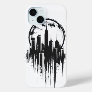 Coque Case-Mate iPhone Logo monochromatique Cityscape