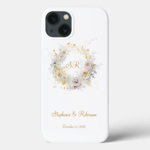 Case-Mate iPhone Case Logo or Floral Monogram Mariage Cadeau