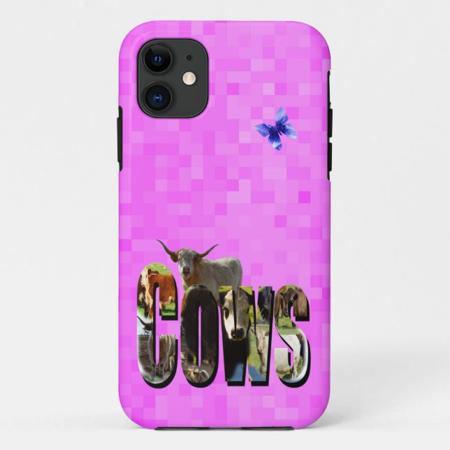 Coques Case-Mate iPhone Logo Photo Vache Avec Vache Highland, (Dos)