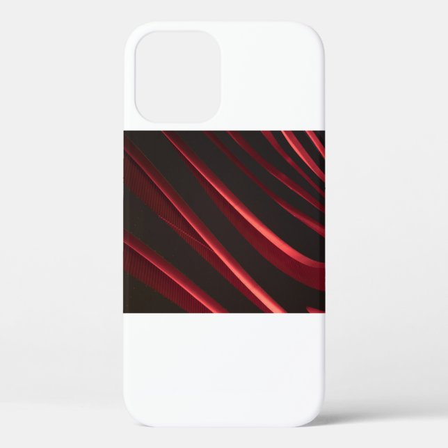 Coques Case-Mate iPhone Logo rouge et noir (Verso)