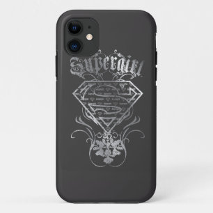 Coque Case-Mate iPhone Logo Supergirl Silver