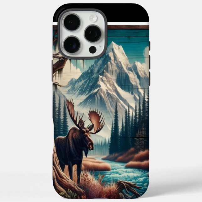 Coques Case-Mate iPhone L'Oie Et Les Montagnes (Verso)