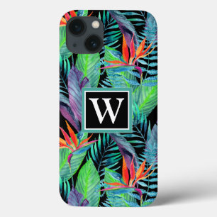 iPhone 13 Coque L'oiseau d'aquarelle du paradis   ajoutent votre