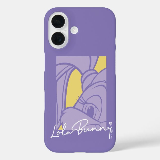 Coques Case-Mate iPhone Lola Portrait Autograph (Verso)