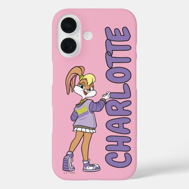 Coques Case-Mate iPhone Lola TUNE SQUAD™ Varsity Heart (Verso)