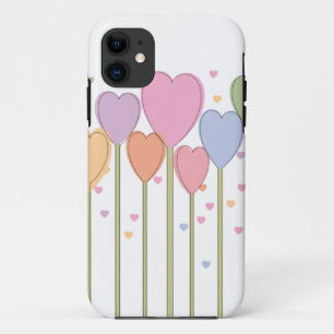 Coque iPhone 11 Lollipops de coeur lunaire