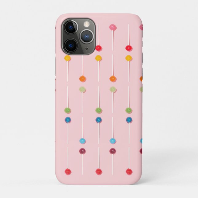 Coques Case-Mate iPhone Lollypop blanc rose (Dos)