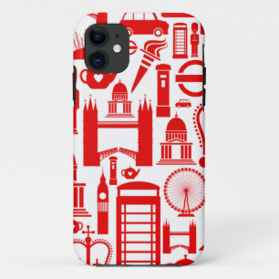 Coque iPhone 11 Londres - Retro Graphic