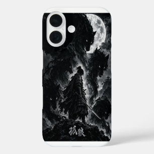 Coque Pour iPhone 16 Lone Wolf Samurai – Ronin de l'Ombre Art Japonais 
