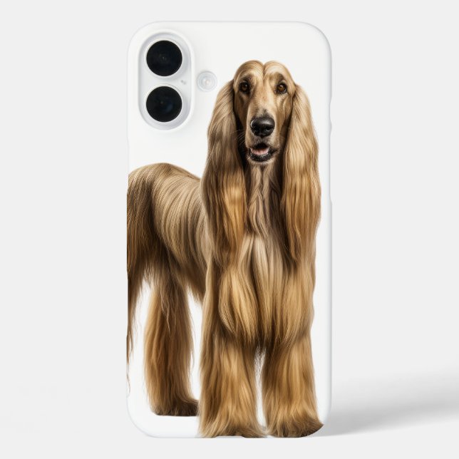 COQUES Case-Mate iPhone LONGUE HAÏNE GRAND CHIEN AFGHAN HOUND (Verso)
