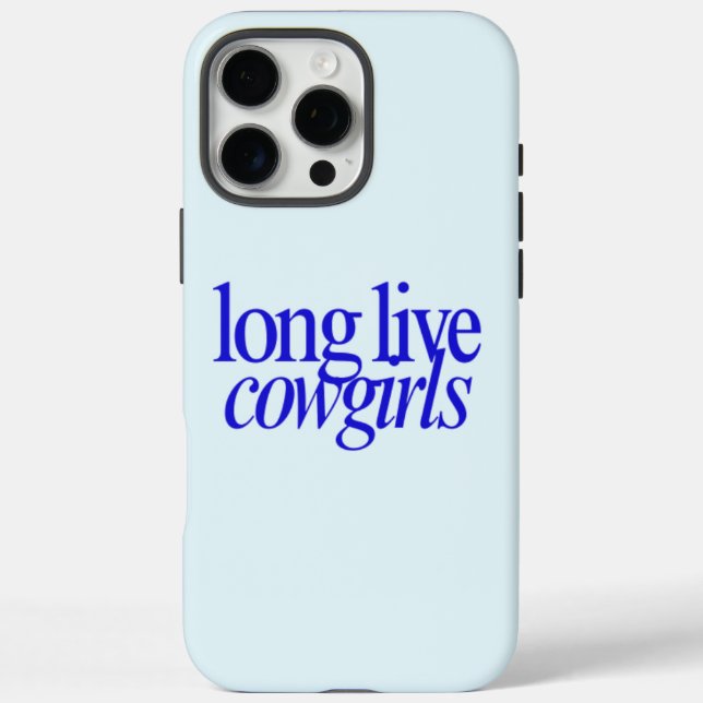 Coques Case-Mate iPhone Longue Vie Cowgirls Téléphone (Verso)