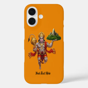 Coque Pour iPhone 16 Lord Hanuman Flying Lifting Mountain