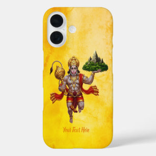 Coque Pour iPhone 16 Lord Hanuman Flying Lifting Mountain