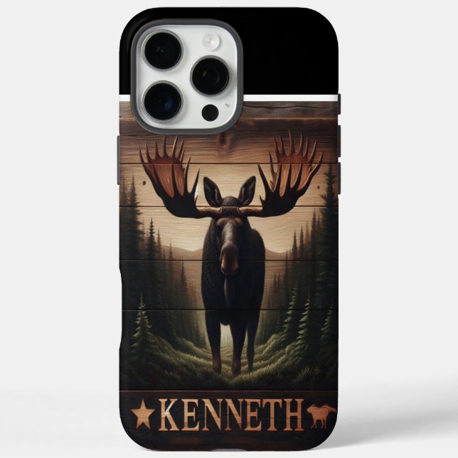 Coques Case-Mate iPhone L'orignal des bois de Kenneth (Verso)