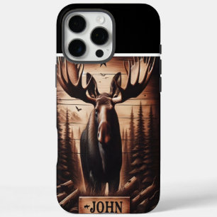 Coque iPhone 16 Pro Max L'orignal forestier de John