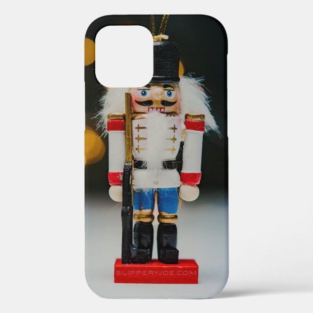 Coques Case-Mate iPhone L'ornement casse-noisette classique de Noël de Sli (Verso)