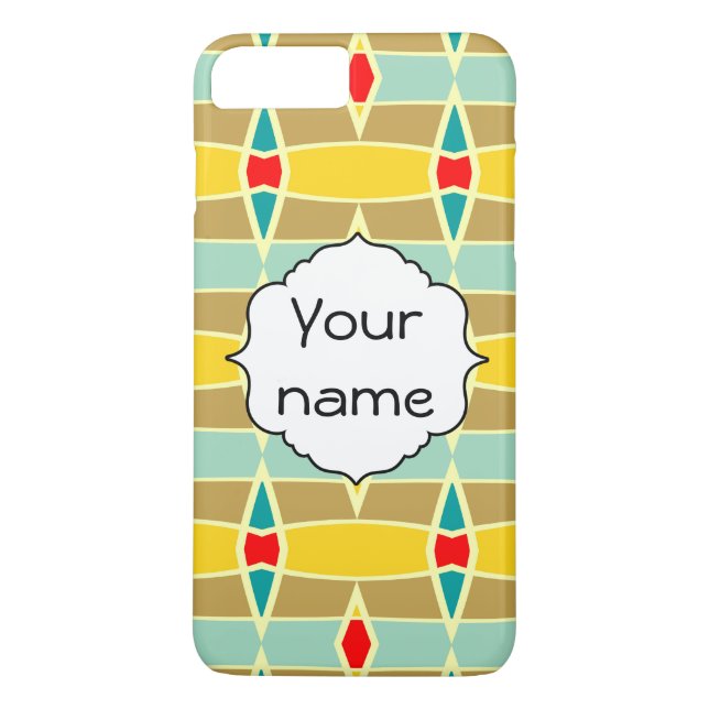 Coques Case-Mate iPhone Losange et tout autre motif de formes (Dos)