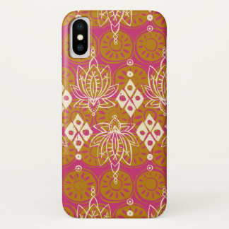 Etui iPhone Case-Mate losange rose