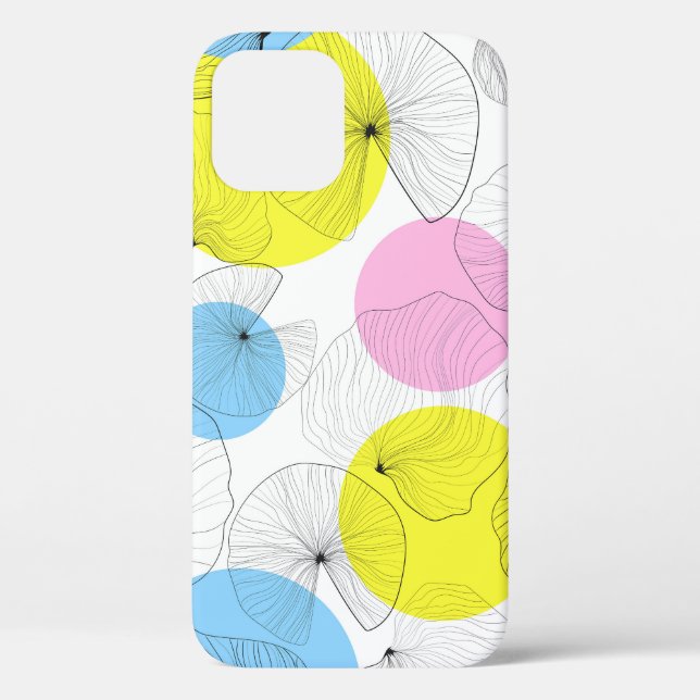 Coques Case-Mate iPhone Lotus Feuille Colorful Spots Motif (Verso)