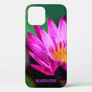 Case-Mate iPhone Case Lotus rose Nom Fleur Personnalisé