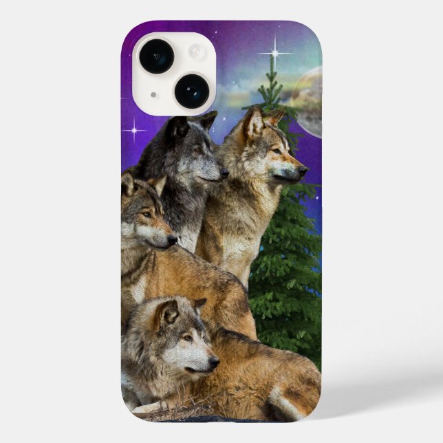 Coques Case-Mate iPhone Loup (Verso)