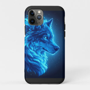 Case-Mate iPhone Case Loup Bleu Majestueux Art de Faune Fantastique Lumi