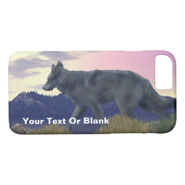 Coques Case-Mate iPhone Loup de grand pays (Dos (Horizontal))