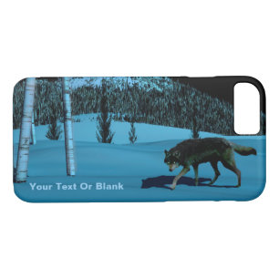 Coques Pour iPhone Loup d'hiver - Tapetum Lucidum