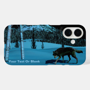Coque Pour iPhone 16 Loup d'hiver - Tapetum Lucidum