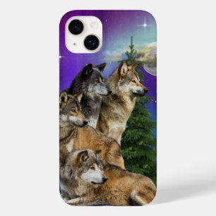 Coque Case-Mate iPhone Loup et lune