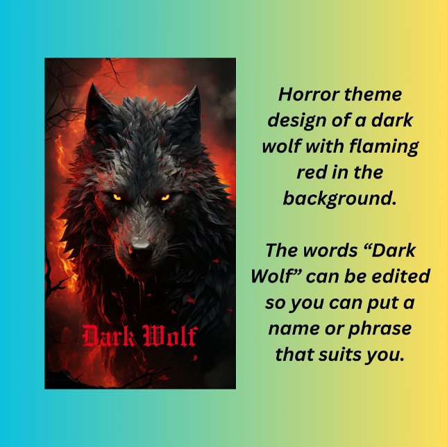 Coques Case-Mate iPhone Loup foncé (Créateur téléchargé)