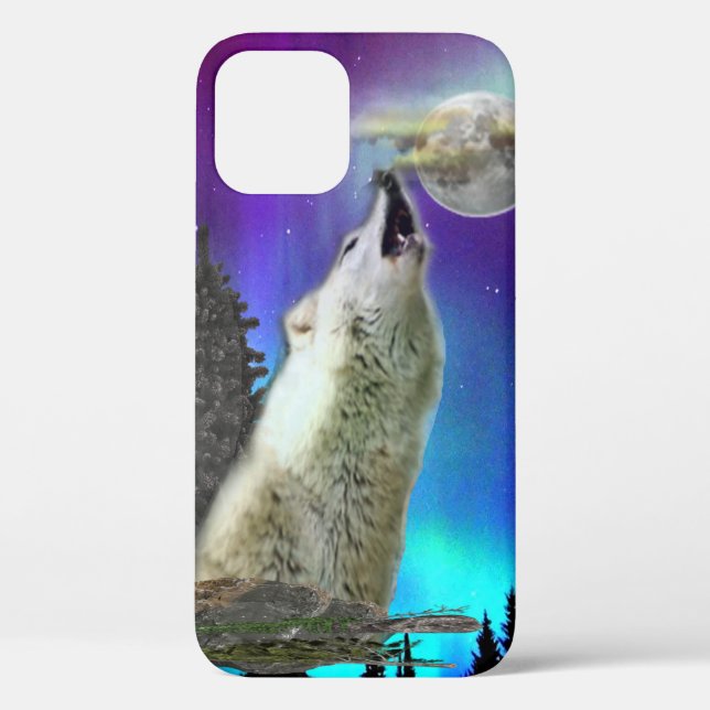Coques Case-Mate iPhone Loup hurlant (Verso)