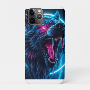 Case-Mate iPhone Case Loup Néon Horreur Yeux Brûlants Fantastique Sombre