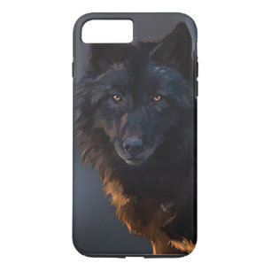 Case-Mate iPhone Case Loup noir