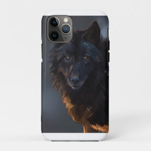 Case-Mate iPhone Case Loup noir