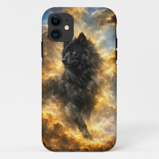 Case-Mate iPhone Case Loup noir