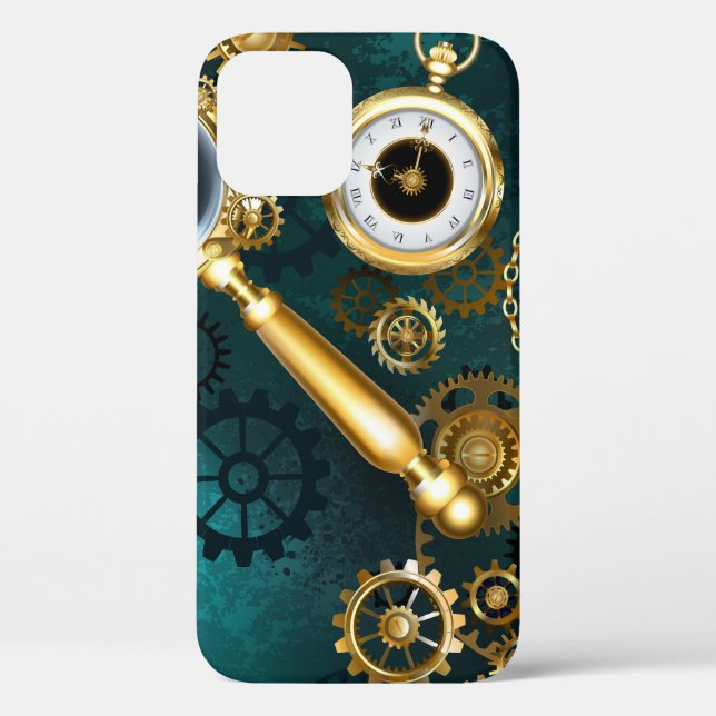 Coques Case-Mate iPhone Loupe en style Steampunk (Verso)