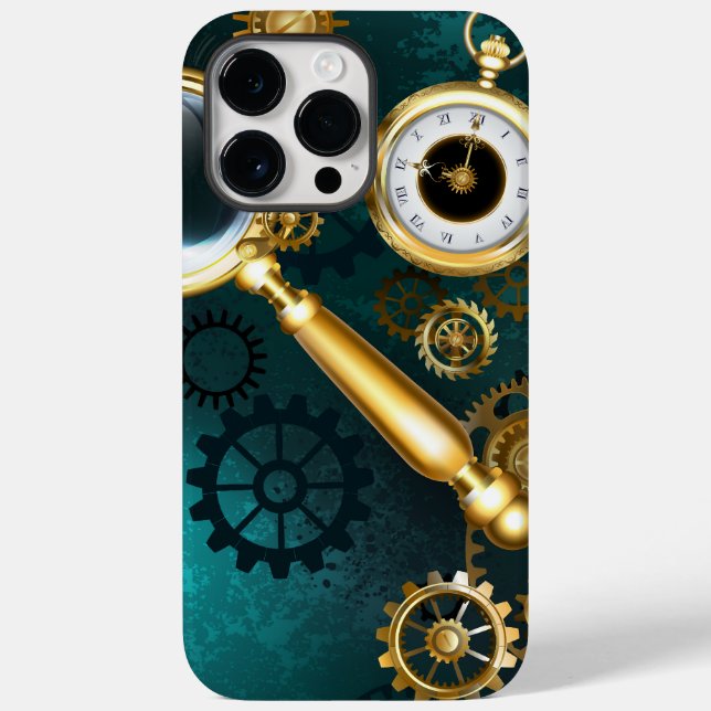Coques Case-Mate iPhone Loupe en style Steampunk (Verso)