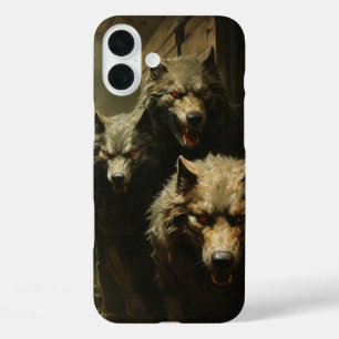 Coque Pour iPhone 16 Plus Loups effrayants